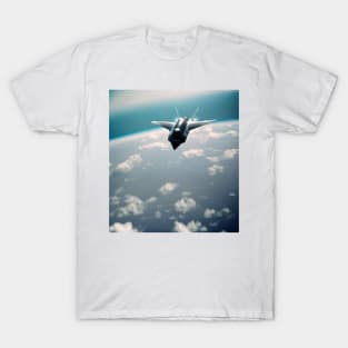 High Altitude Fighter Jet T-Shirt